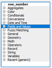 Fields and Values