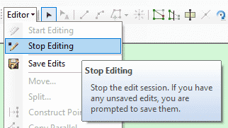 Stop Editing